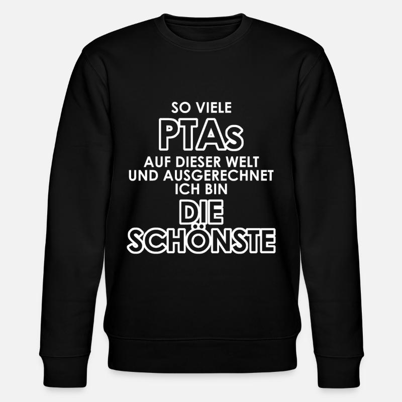 PTA Spruch lustig - Stanley/Stella Unisex Bio-Sweatshirt CHANGER  - Schwarz