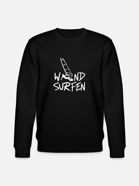 Windsurfen Windsurfing Windsurfer - Stanley/Stella CHANGER Unisex Organic Sweatshirt - black