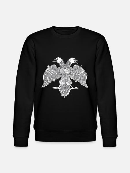 Albanese Albanese Albanese Adelaar Dubbele Adelaar - Stanley/Stella Uniseks bio-sweatshirt CHANGER  - zwart