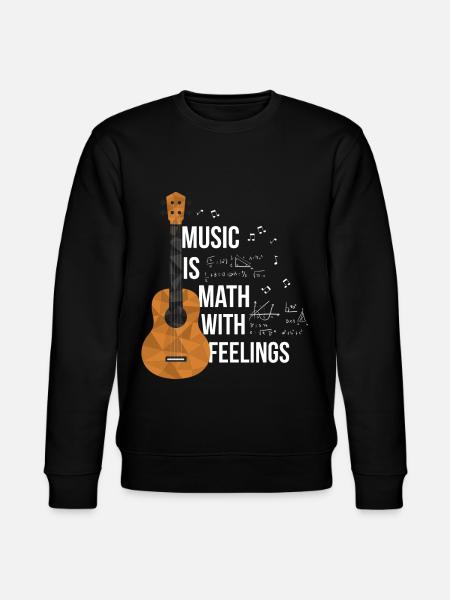 Musician Student Mathematics Lessons Learning - Stanley/Stella CHANGER Unisex Organic Sweatshirt - black