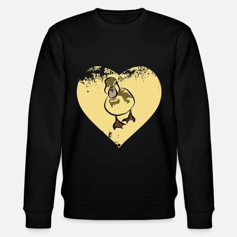 Canard Canard Quak - Sweat bio CHANGER Stanley/Stella Unisexe - noir