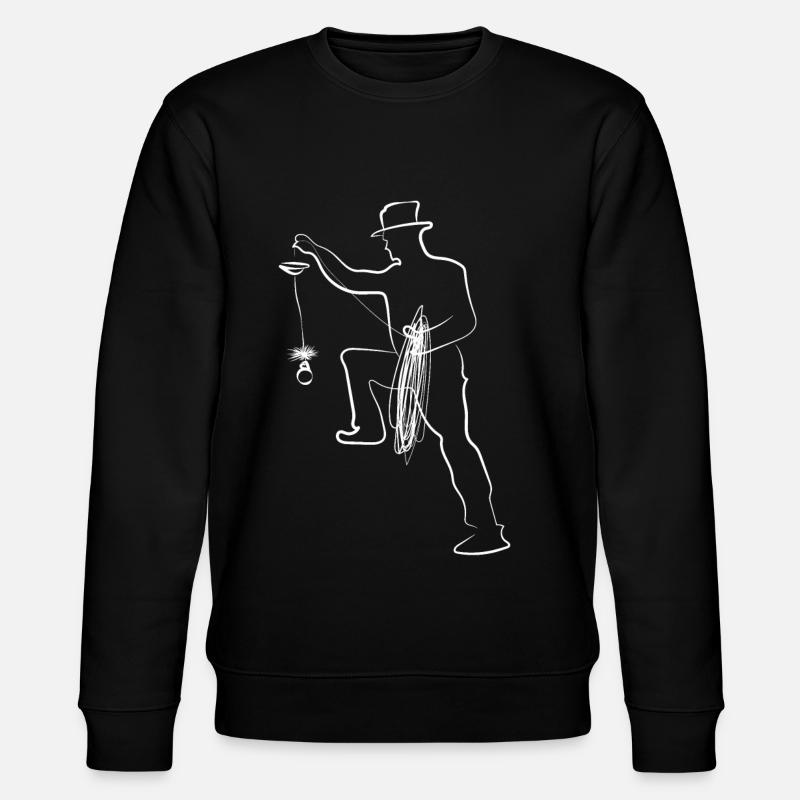 Schornsteinfeger Schlotfeger - Stanley/Stella Unisex Bio-Sweatshirt CHANGER  - Schwarz