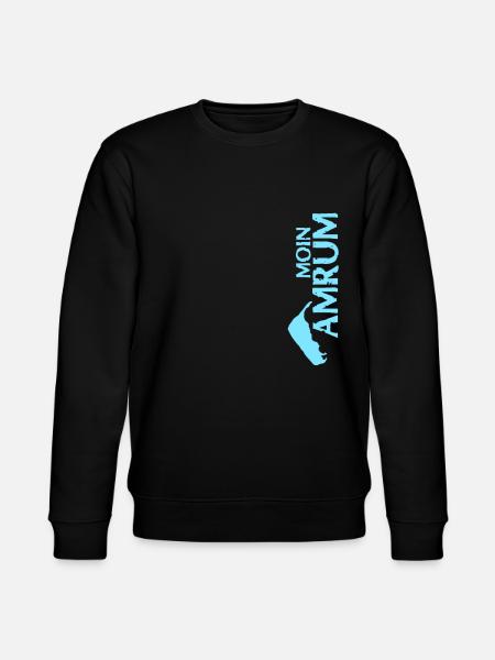 Amrum Moin Spruch - Stanley/Stella Unisex Bio-Sweatshirt CHANGER - Schwarz