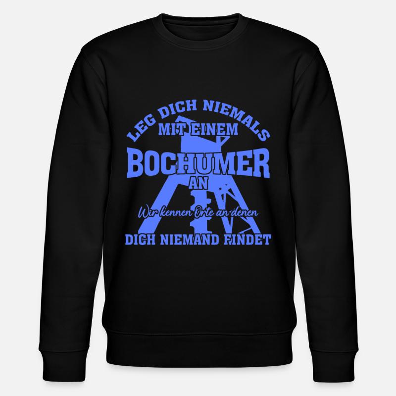 Bochum - Stanley/Stella Unisex Bio-Sweatshirt CHANGER  - Schwarz