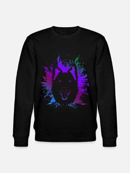 White Shepherd - Stanley/Stella CHANGER Unisex Organic Sweatshirt - black