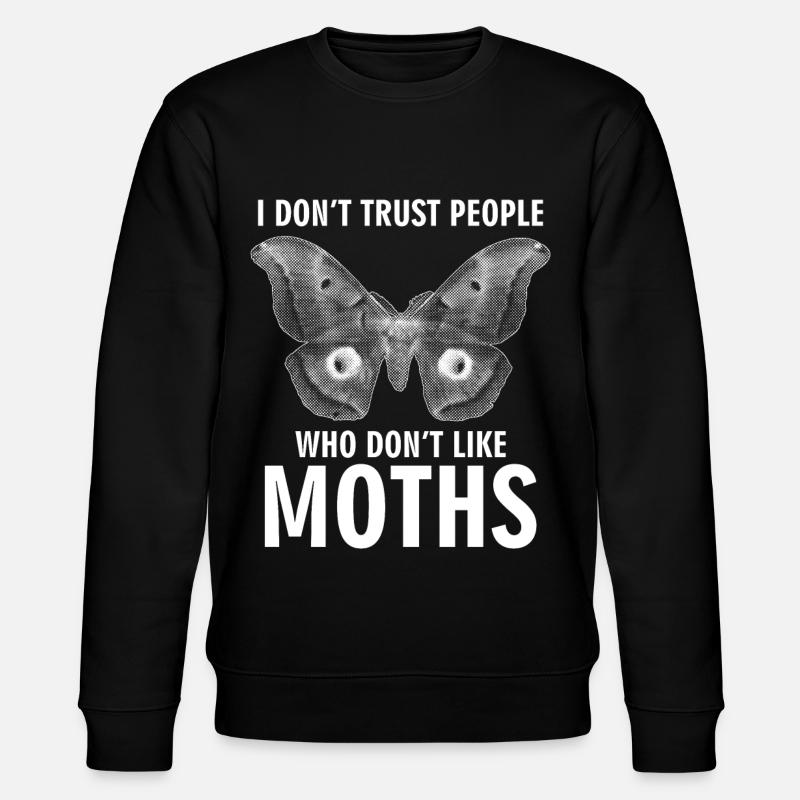 Motten Memes Motte - Sweat bio CHANGER Stanley/Stella Unisexe - noir