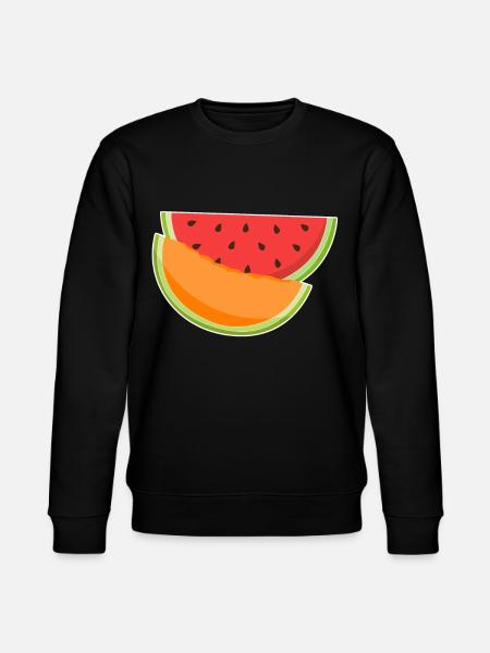 Pastèque Melon Water melons - Sweat bio CHANGER Stanley/Stella Unisexe - noir