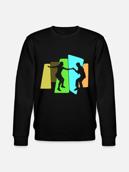 Boogie Woogie Swing Danse rétro - Sweat bio CHANGER Stanley/Stella Unisexe - noir