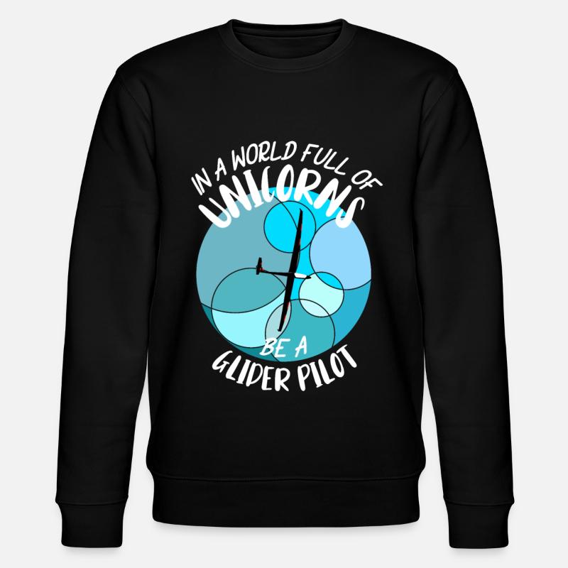 Planeurs Planeurs Planeurs Voler - Sweat bio CHANGER Stanley/Stella Unisexe - noir