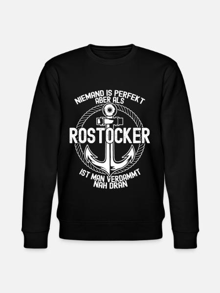Rostock Rostocker - Stanley/Stella Unisex Bio-Sweatshirt CHANGER - Schwarz