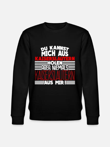 Kaiserslauterer Spruch Kaiserslautern - Stanley/Stella Unisex Bio-Sweatshirt CHANGER - Schwarz