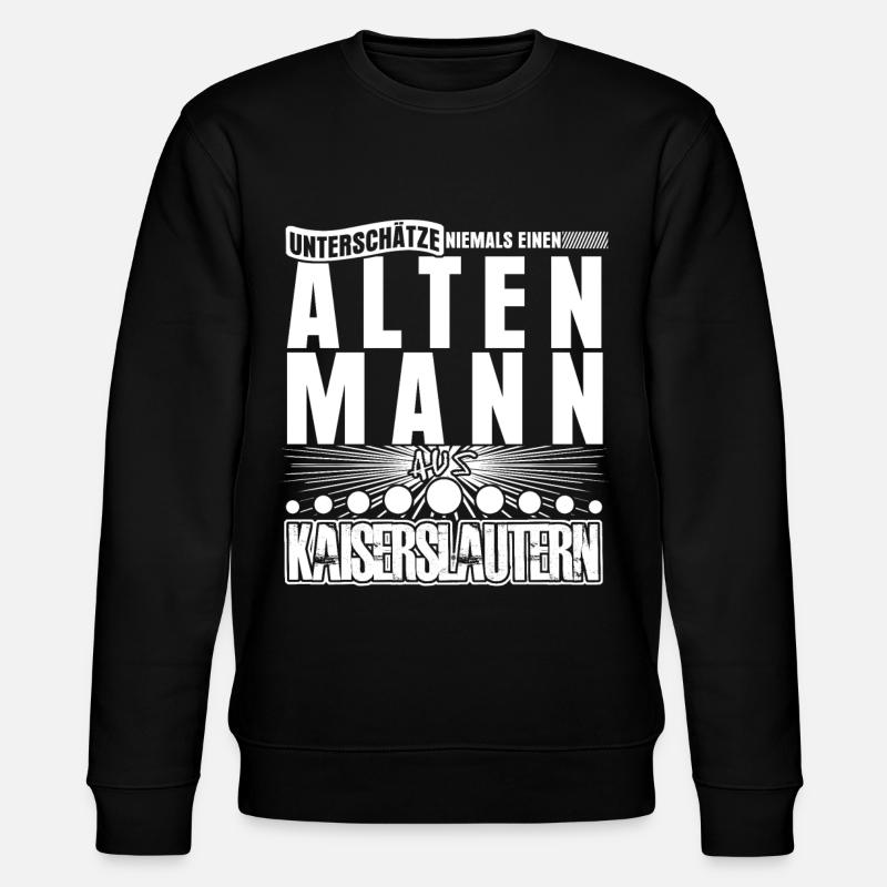 Kaiserslautern Kaiserslauterer - Stanley/Stella Unisex Bio-Sweatshirt CHANGER  - Schwarz