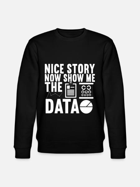 Data Scientist Data Analyst - Sweat bio CHANGER Stanley/Stella Unisexe - noir