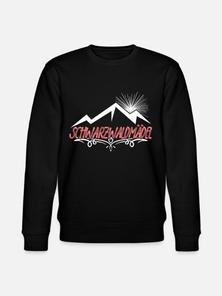 Schwarzwald Mädel Frau Schwarzwaldbub - Stanley/Stella Unisex Bio-Sweatshirt CHANGER - Schwarz
