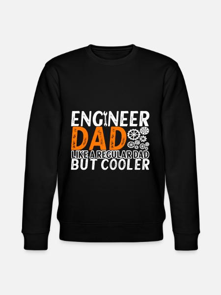 Engineer Mechanical Engineer Civil Engineer - Stanley/Stella CHANGER Unisex Organic Sweatshirt - black