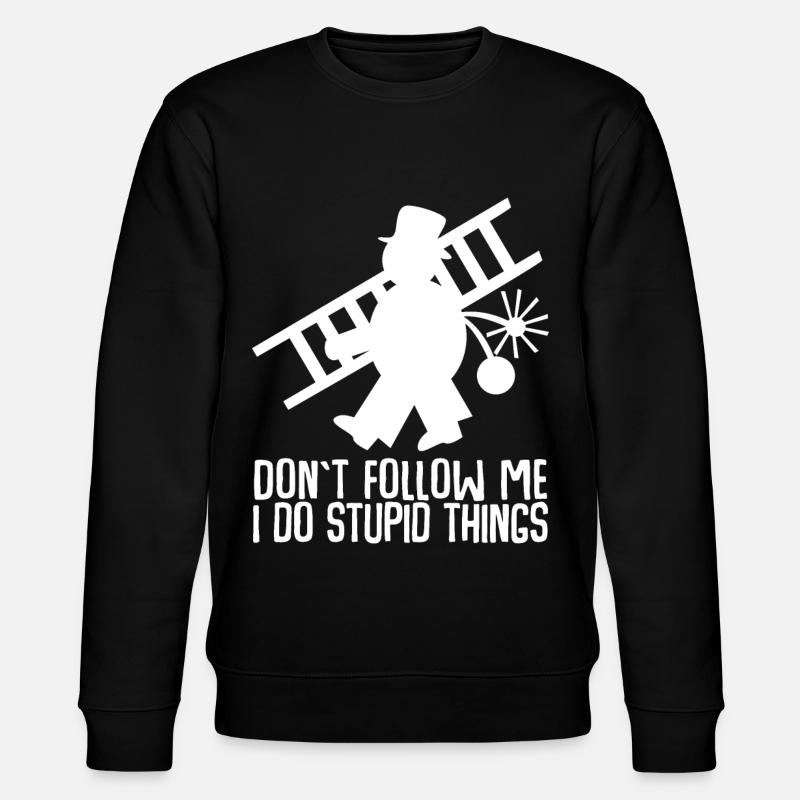 Ramoneur Blague Ramoneur - Sweat bio CHANGER Stanley/Stella Unisexe - noir