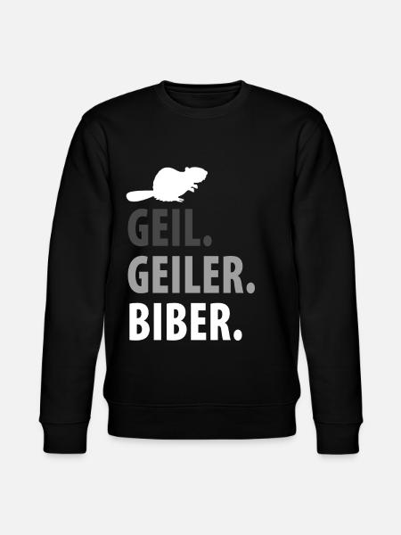 Biber - Stanley/Stella Unisex Bio-Sweatshirt CHANGER  - Schwarz