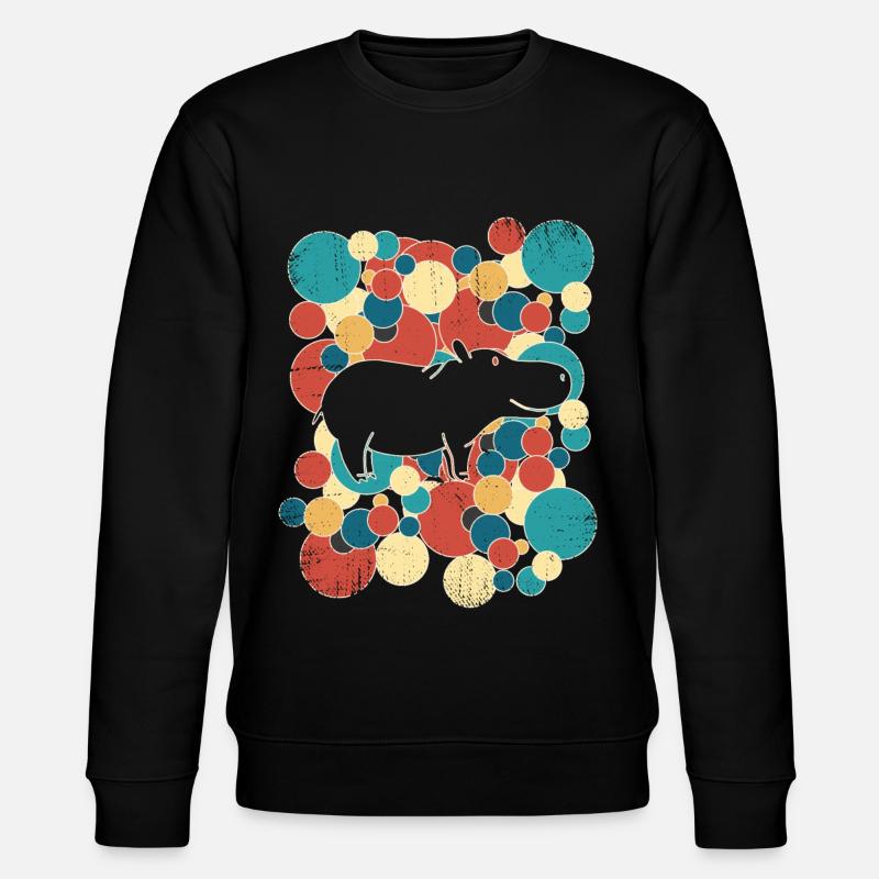 Hippo Hippo Hippo - Sweat bio CHANGER Stanley/Stella Unisexe - noir