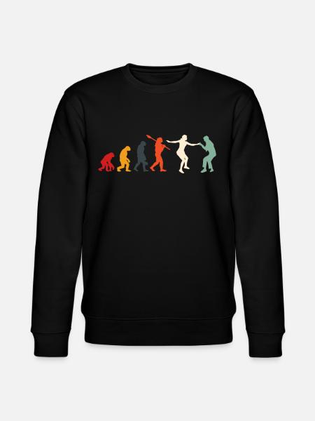 Boogie Woogie Retro Swing Boogie-Woogie - Stanley/Stella CHANGER Unisex Organic Sweatshirt - black
