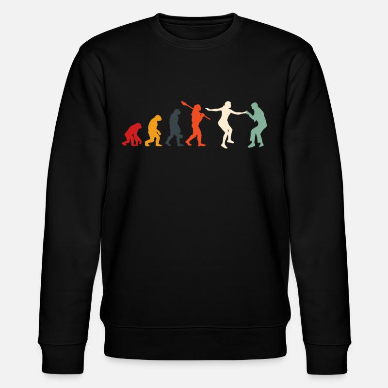 Boogie Woogie Retro Swing Boogie-Woogie - Stanley/Stella Unisex Bio-Sweatshirt CHANGER - Schwarz