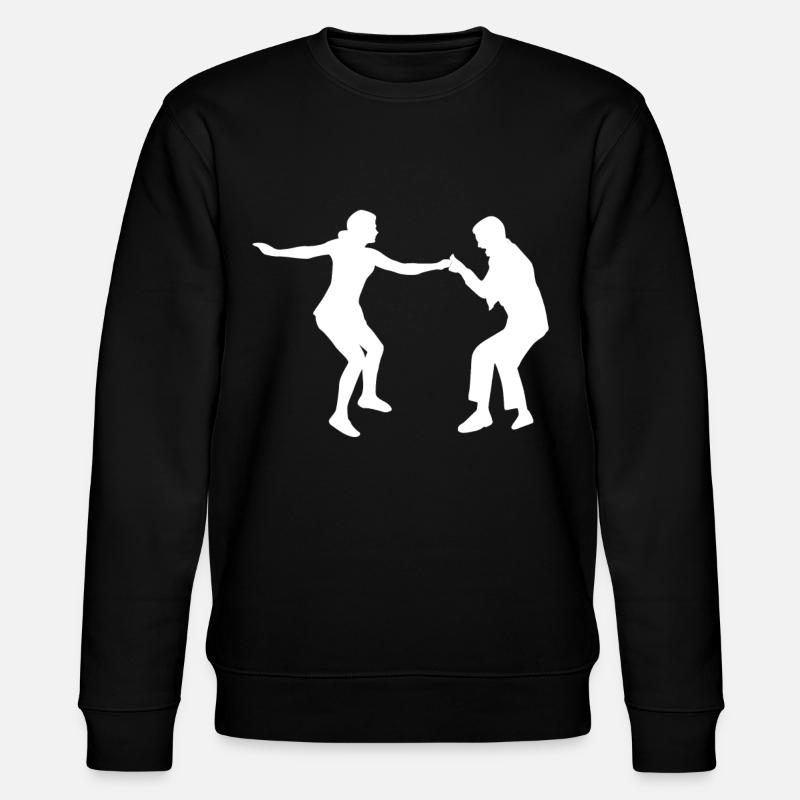 Boogie Woogie Boogie-Woogie Dancing Swing - Stanley/Stella CHANGER Unisex Organic Sweatshirt - black