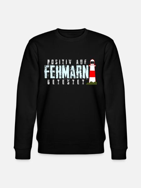 Fehmarn - Stanley/Stella Unisex Bio-Sweatshirt CHANGER  - Schwarz
