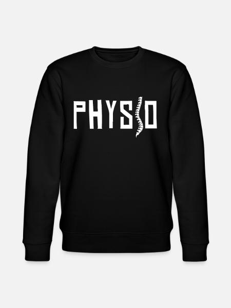 Physio Spine Physiotherapy - Stanley/Stella CHANGER Unisex Organic Sweatshirt - black