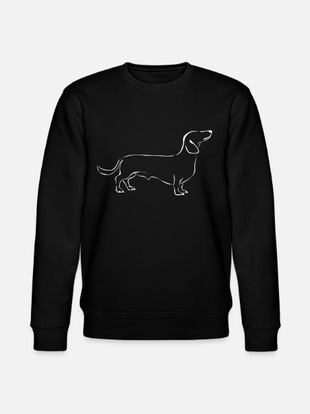 Dwarf Dachshund Dwarf Dachshund Dachshund - Stanley/Stella CHANGER Unisex Organic Sweatshirt - black