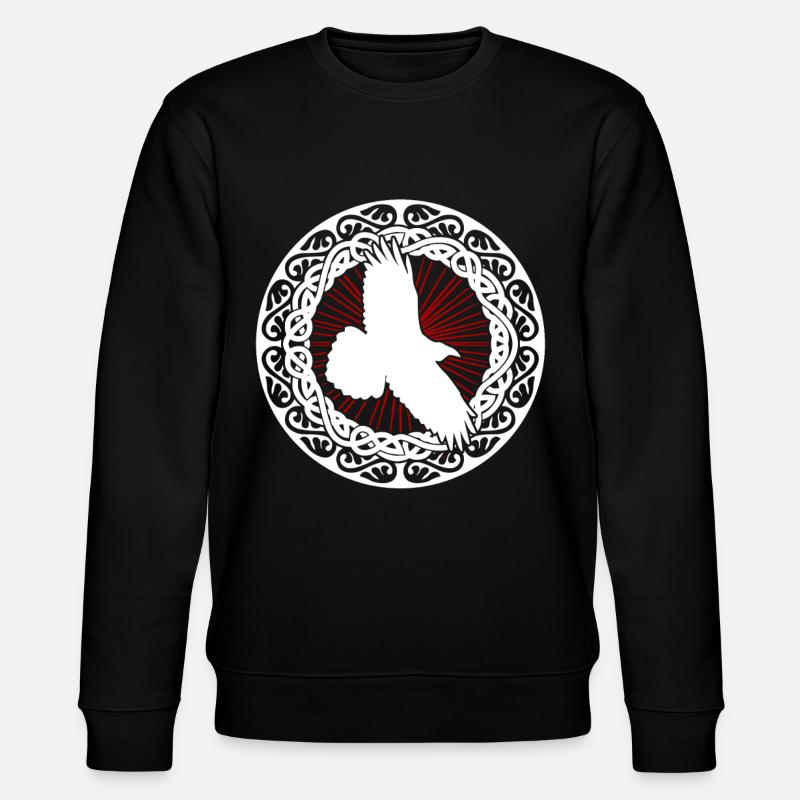 Raven Viking Bijoux Corbeau - Sweat bio CHANGER Stanley/Stella Unisexe - noir