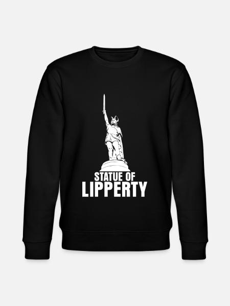 Hermannsdenkmal Witz Detmold Lippe - Stanley/Stella Unisex Bio-Sweatshirt CHANGER - Schwarz