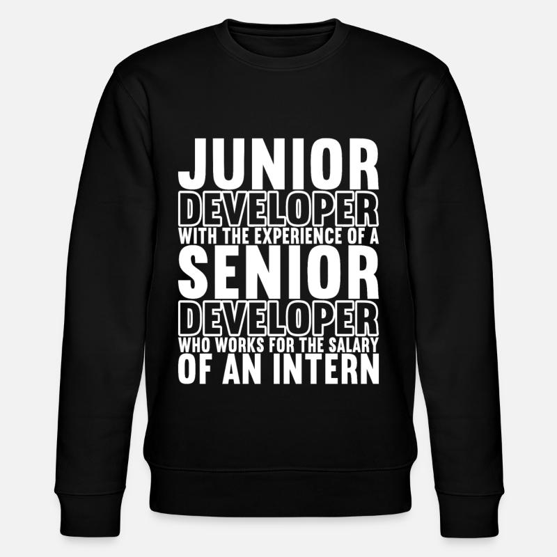 Programmers Programming Computer Scientists - Stanley/Stella CHANGER Unisex Organic Sweatshirt - black