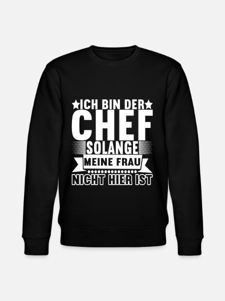 Abteilungsleiter Chef - Stanley/Stella Unisex Bio-Sweatshirt CHANGER  - Schwarz