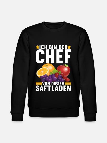 Abteilungsleiter Chef - Stanley/Stella Unisex Bio-Sweatshirt CHANGER  - Schwarz