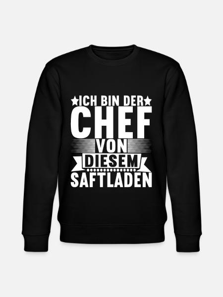 Abteilungsleiter Chef - Stanley/Stella Unisex Bio-Sweatshirt CHANGER  - Schwarz