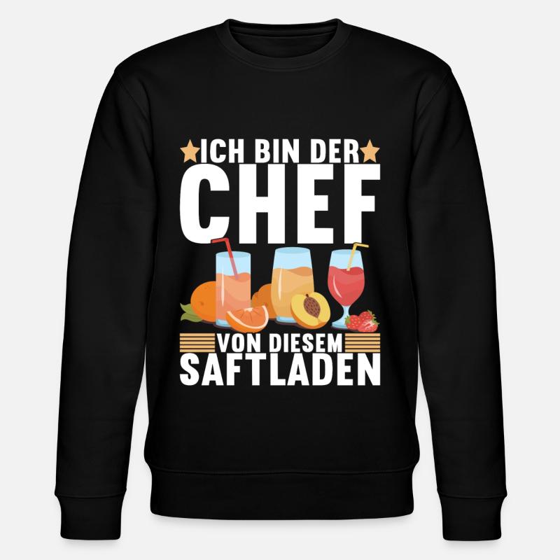 Abteilungsleiter Chef - Stanley/Stella Unisex Bio-Sweatshirt CHANGER  - Schwarz