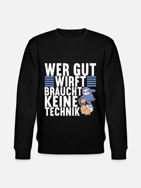Boule Petanque - Stanley/Stella Unisex Bio-Sweatshirt CHANGER - Schwarz