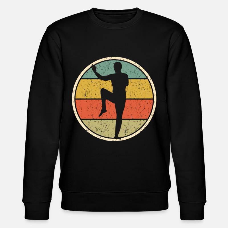 Qigong Qi Gong Chigong Rétro - Sweat bio CHANGER Stanley/Stella Unisexe - noir