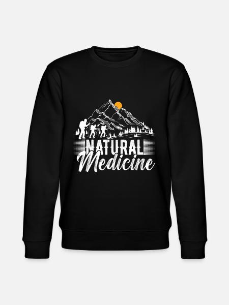 Hiking Mountaineering Mountaineers - Stanley/Stella CHANGER Unisex Organic Sweatshirt - black