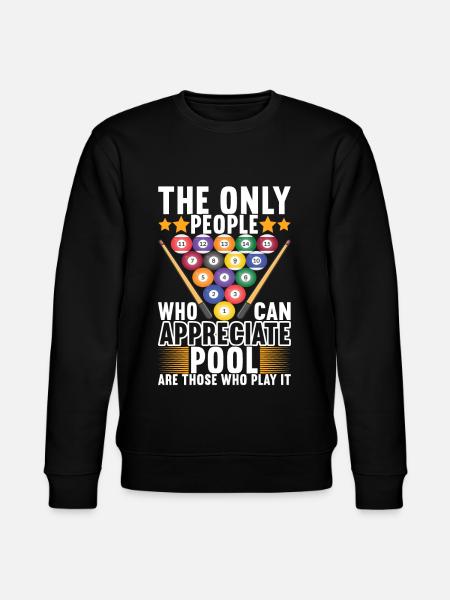 Pool Billiards - Stanley/Stella CHANGER Unisex Organic Sweatshirt - black