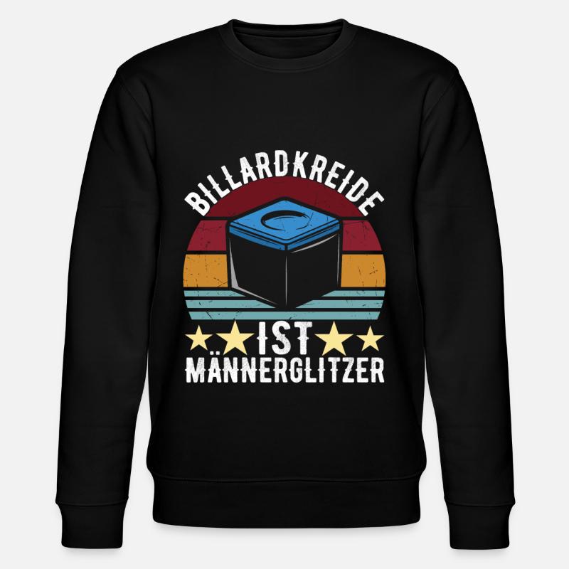 Pool Billard - Stanley/Stella Unisex Bio-Sweatshirt CHANGER  - Schwarz