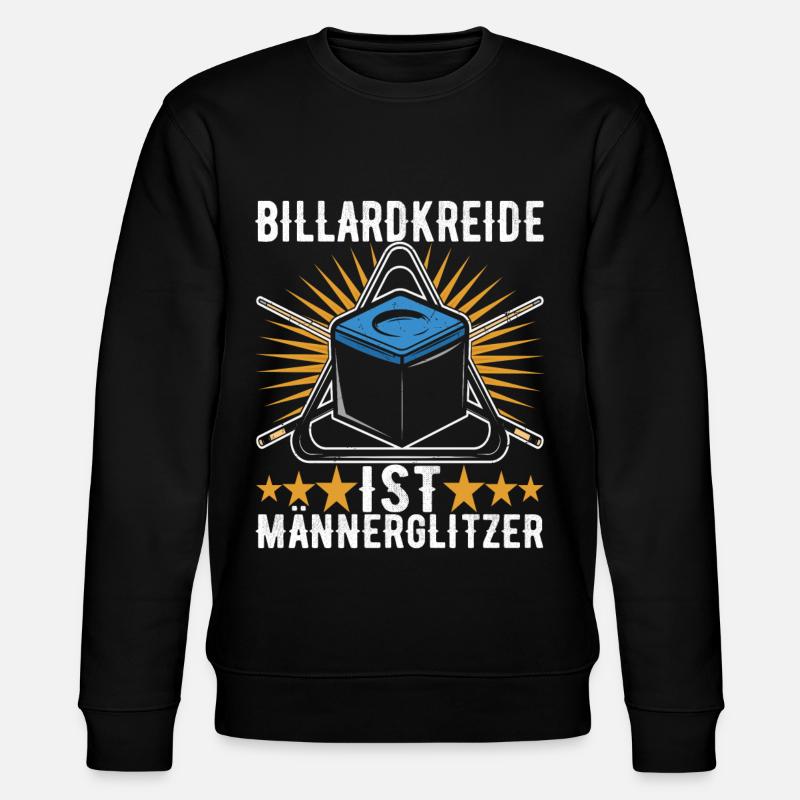 Pool Billard - Stanley/Stella Unisex Bio-Sweatshirt CHANGER  - Schwarz