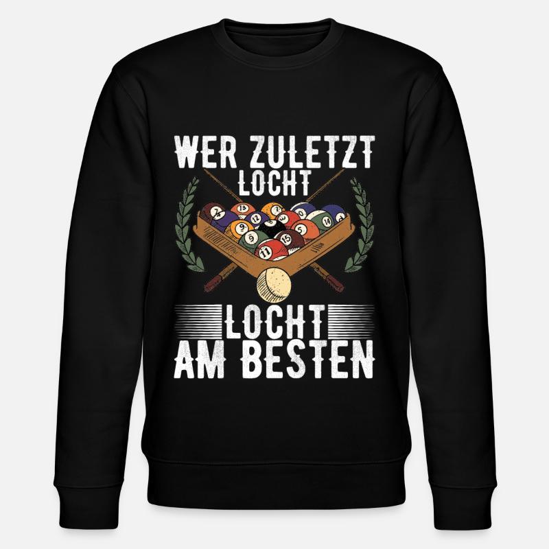 Pool Billard - Stanley/Stella Unisex Bio-Sweatshirt CHANGER  - Schwarz