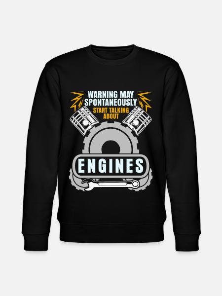 Displacement Tuner Engine Fine Tuning - Stanley/Stella CHANGER Unisex Organic Sweatshirt - black