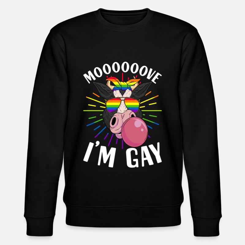 Fierté gaie LGBTQ - Sweat bio CHANGER Stanley/Stella Unisexe - noir