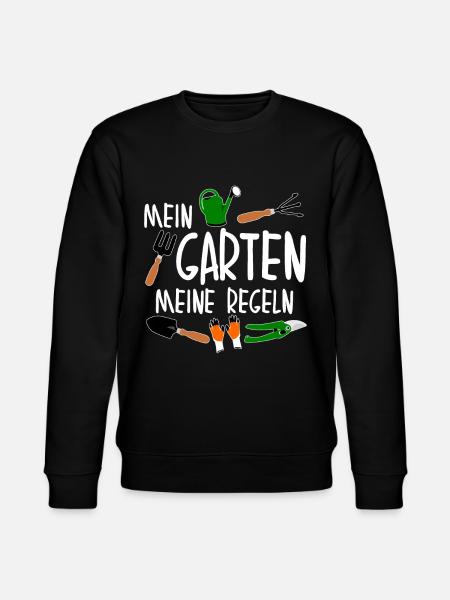 Galabauer Garten Regeln Gärtner - Stanley/Stella Unisex Bio-Sweatshirt CHANGER - Schwarz