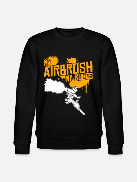 Car Painter Airbrush Joke Painter - Stanley/Stella CHANGER Unisex Organic Sweatshirt - black
