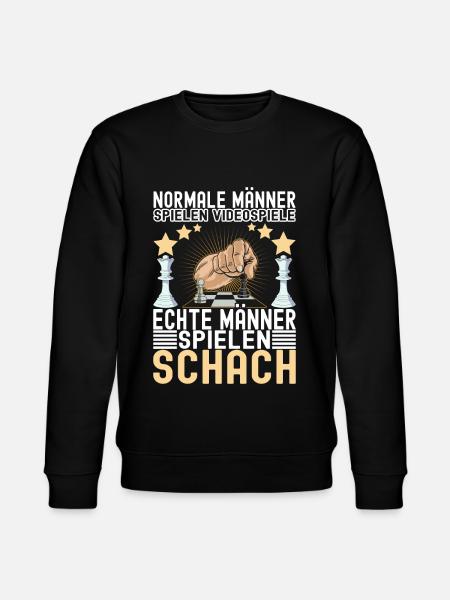 Schach Schachspieler - Stanley/Stella Unisex Bio-Sweatshirt CHANGER - Schwarz