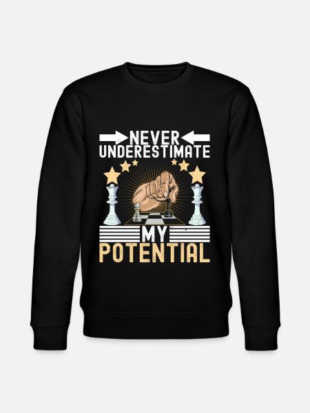 Chess Chess Players - Stanley/Stella CHANGER Unisex Organic Sweatshirt - black