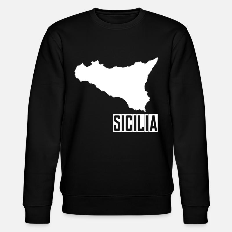 Sicile Sicile - Sweat bio CHANGER Stanley/Stella Unisexe - noir