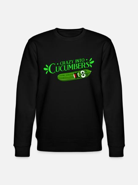 Cucumber Vegetable Gardener Gardener Cucumbers - Stanley/Stella CHANGER Unisex Organic Sweatshirt - black